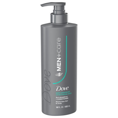Dove Men Plus Care Shampoo Defense 18 Fo - 18 FZ - Image 2