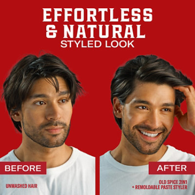 Old Spice Base Hair Styling Paste High Texturize - 2.22 OZ - Image 5