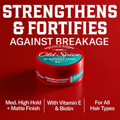 Old Spice Base Hair Styling Paste High Texturize - 2.22 OZ - Image 3