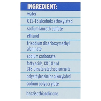 All Liquid Detergent Advanced Oxi He, Free & Clear - 118 Fl. Oz. - 118 FZ - Image 3