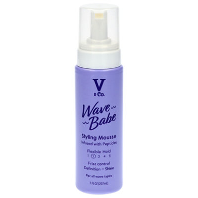 V&co Wave Babe Wavy Hair Mousse - 7 FZ