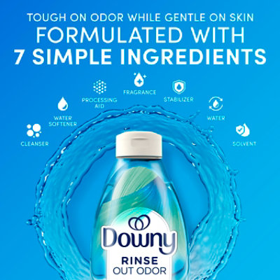 Downy Rinse Out Odor Fabric Rinse, Cool Cotton - 16 Fl. Oz. - 16 FZ - Image 6