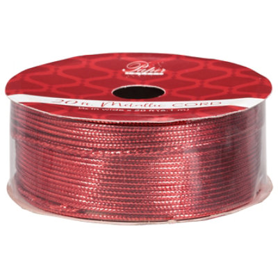 Signature Select 20 Feet Red Tinsel Cord - Each - Image 2