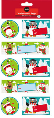 Ssel Handmade Holiday Tags Whimsy - 12 CT - Image 1