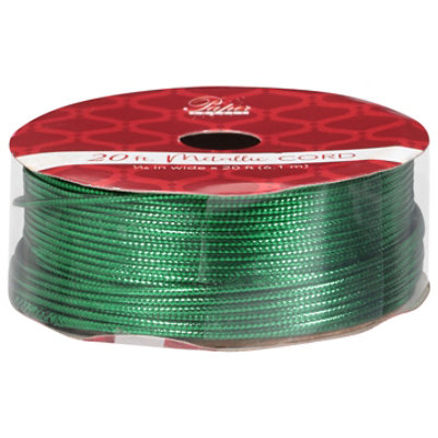 Signature Select 20 Feet Green Tinsel Cord - Each - Image 2