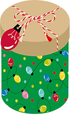 Signature Select Christmas Lights 4.15 Inch Round Box - Each - Image 1