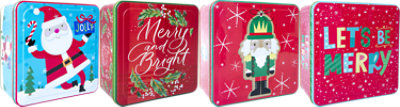 Lindy Bowman Square Holiday Tin Size 3 - Each - Image 1