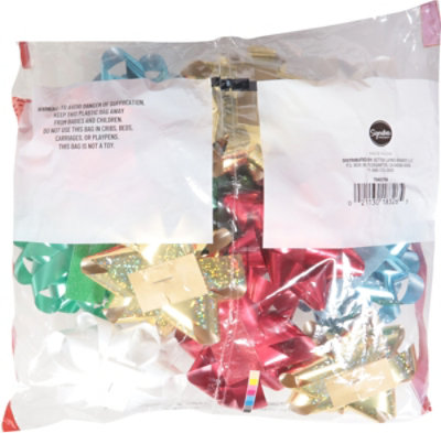 Ssel Gift Bow Bag Shiny - 12 CT - Image 3
