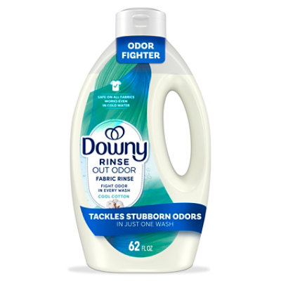 Downy Rinse Our Odor Fabric Rinse Cool Cotton 62 Fl Oz - 62 FZ - Image 1