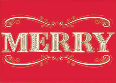 Signature Select Holiday Memories Merry Boxed Cards - 18 Count - Image 1