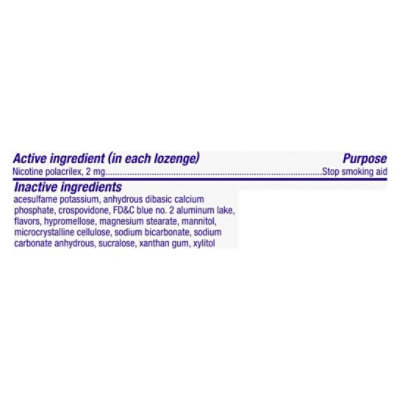 Nicorette Mini Mint 2mg - 81 CT - Image 3
