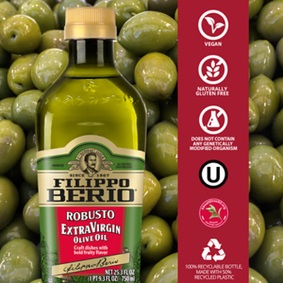 Filippo Berio Extra Virgin Robusto Olive Oil 25oz - 23.3 FZ - Image 7