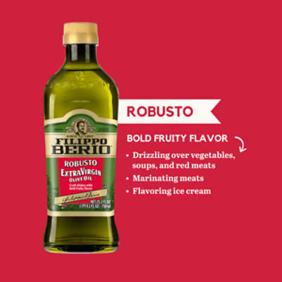 Filippo Berio Extra Virgin Robusto Olive Oil 25oz - 23.3 FZ - Image 3