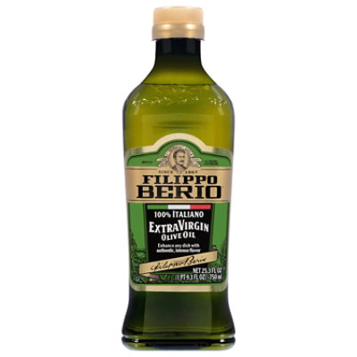 Filippo Berio Extra Virgin 100% Italiano Olive Oil 25.3oz - 25.3 FZ - Image 4