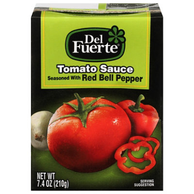 Del Fuerte Tomato Sauce Red Bell Pepper - 7.4 OZ - Image 2