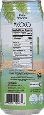 Micoco Coconut Juice With Pulp Can - 16.91 FZ - Image 5