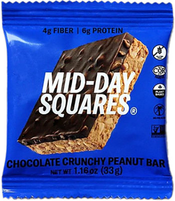 Mid-day Squares Crunchy Peanut - 1.16 OZ - Image 1