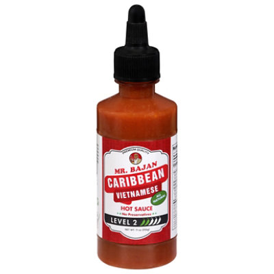 Mr Bajan Hot Sauce Caribbean Vietnamese Level 2 - 11 OZ - Image 2