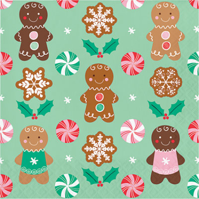 Ssel Holiday Sweets Lunch Napkins - 16 CT - Image 1