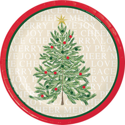Ssel Merry Pines Dinner Plates - 8 CT - Image 1