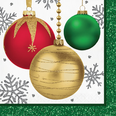 Ssel Elegant Ornamnts Lunch Napkins - 16 CT - Image 1