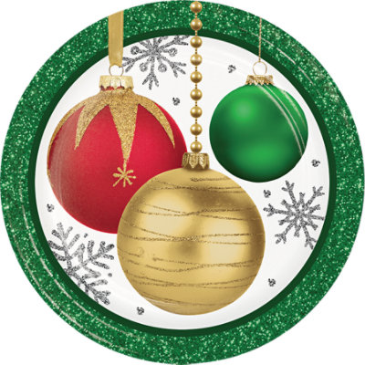 Ssel Elegant Ornamnt Lunch Plate - 8 CT - Image 1