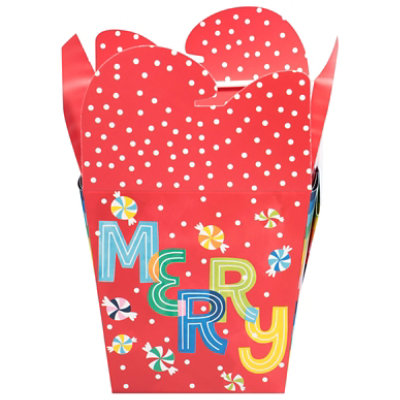 Lin Holiday Takeout Container Lg - EA - Image 1