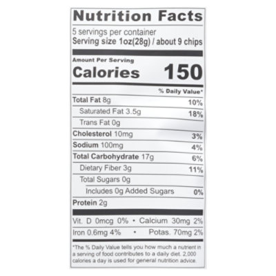 Masa Tortilla Chips Original - 5 OZ - Image 3