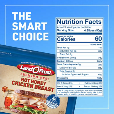 Land O'frost Premium Hot Honey Chicken - 15 OZ - Image 3