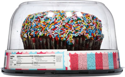 Crumbs Colossal Chocolate Birthday Cake Cupcake - 60 OZ - Image 5