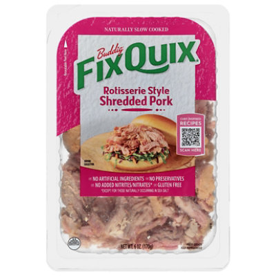 Buddig Fix Quix Tray Shredded Pork - 6 OZ - Image 2