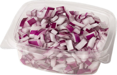 Onions Red Diced - 3.5 OZ - Image 1