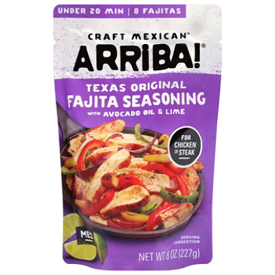 Arriba Fajita Sauce Texas Original - 8 OZ - Image 1