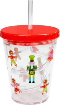 Signature Select Kid Straw Tumbler Gingerbread - Each - Image 1