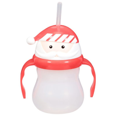 Signature Select Holiday Kids Sippy Cup Santa - Each - Image 1
