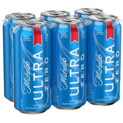 Michelob Ultra Zero 6-16 Fl Oz In Cans - 6-16 FZ - Image 1