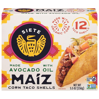 Siete Shells Corn Taco - 5.5 OZ - Image 2