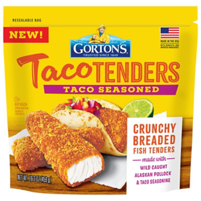 Gorton's Taco Seasoned Taco Tenders 16.2 Oz - 16.2 OZ - Image 1