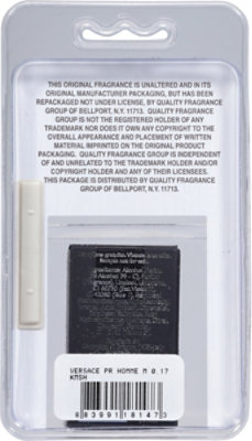 Versace Pour Homme M .17oz Clamshell - .17 OZ - Image 3