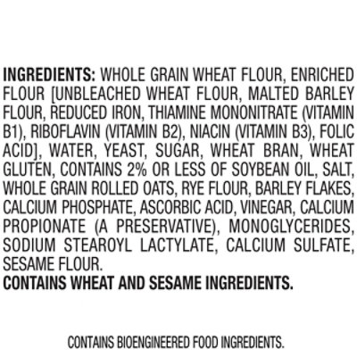 Aunt Millies Bakehouse Artisan Style Whole Grain Hamburger Buns 8ct - 17 OZ - Image 4