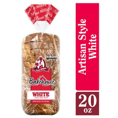 Aunt Millies Bakehouse Artisan Style White Bread - 20 OZ - Image 2