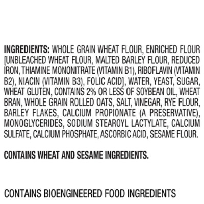 Aunt Millies Bakehouse Artisan Style Whole Grain Hot Dog Buns 8ct - 14 OZ - Image 4