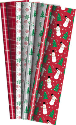 Ssel 160sqft Holiday Wrap - 4 CT - Image 1