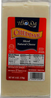 Haolam Sliced Cheddar - 6 OZ - Image 2