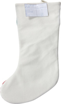 Signature Select 19 Inch Boucle Stocking Santa - Each - Image 3