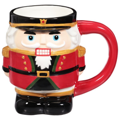 Signature Select 16 Oz Holiday Nutcracker Mug Red - Each - Image 2