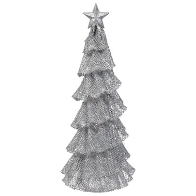Ssel 15in Glttr Mesh Tree Silver - EA - Image 2