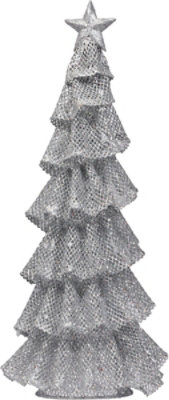 Ssel 15in Glttr Mesh Tree Silver - EA - Image 3