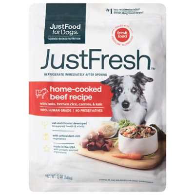 Justfoodfordogs Justfresh Beef Recipe - 12 OZ - Image 2
