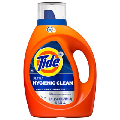 Tide He Ultra Liquid Detergent Hygienic Clean, Original - 73 Fl. Oz. - Image 2